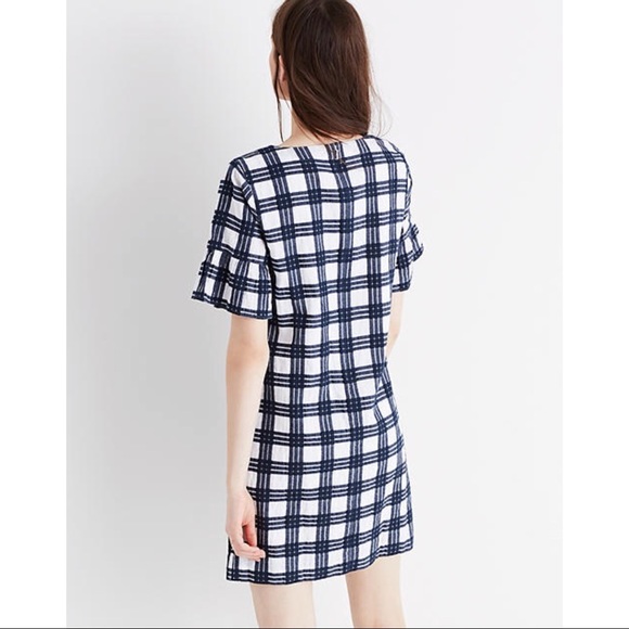 Madewell plaid dress bell sleeve tunic RELISTED - Picture 13 of 13